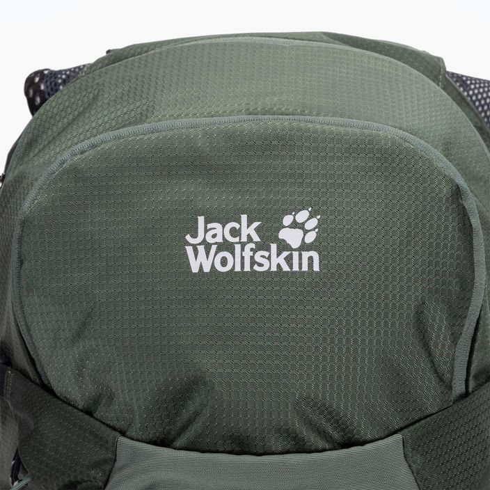 Jack Wolfskin Crosstrail ST 22 l green hiking backpack 2009562_4311 4
