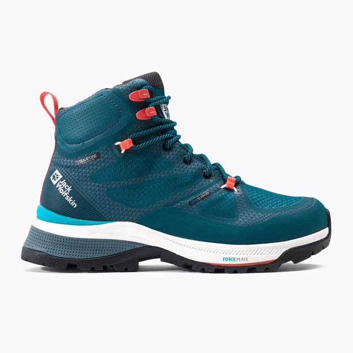 Jack Wolfskin Force Striker Texapore Mid women's trekking boots blue 4038873 2