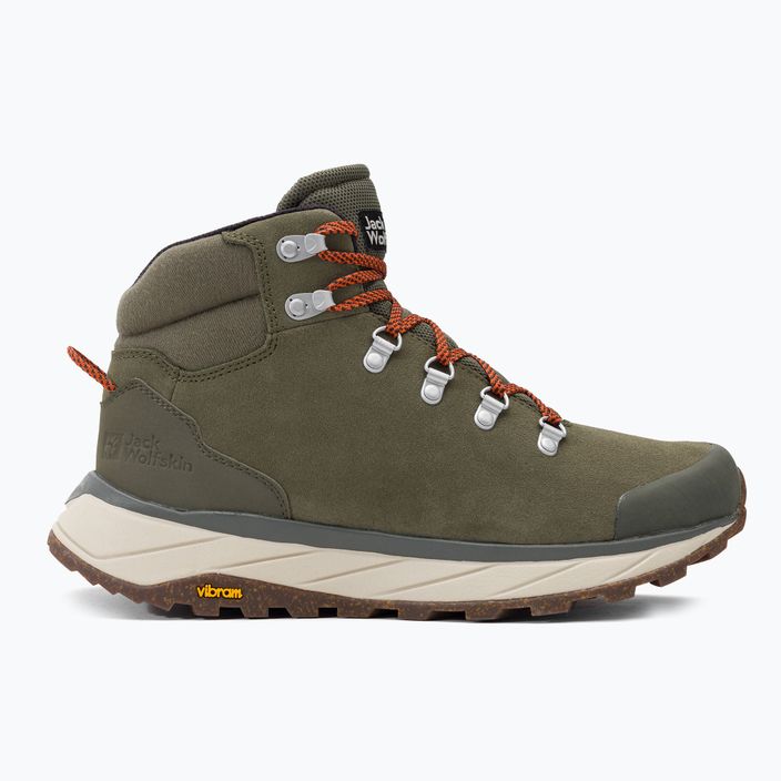 Jack Wolfskin men's Terraventure Urban Mid trekking boots green 4053561 2