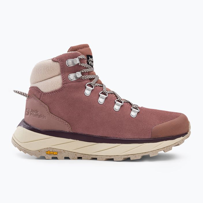 Jack Wolfskin women's trekking boots Terraventure Urban Mid brown 4053571 2