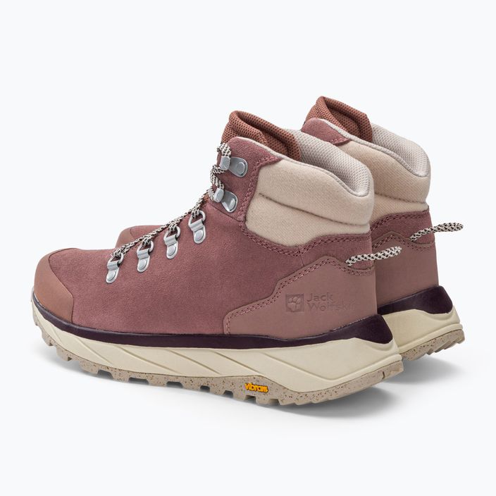 Jack Wolfskin women's trekking boots Terraventure Urban Mid brown 4053571 3
