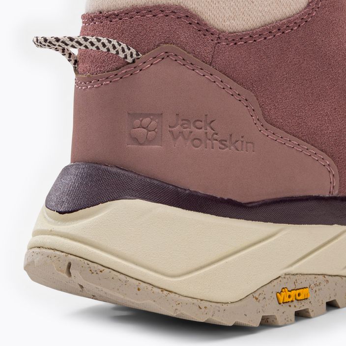 Jack Wolfskin women's trekking boots Terraventure Urban Mid brown 4053571 8
