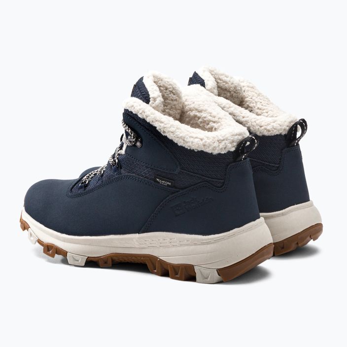 Jack Wolfskin women's trekking boots Everquest Texapore Mid navy blue 4053581 3
