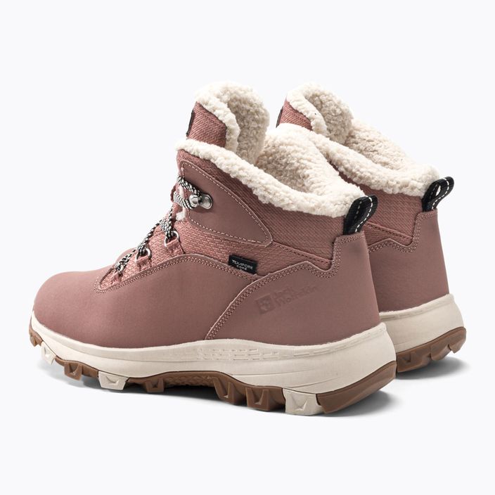 Jack Wolfskin women's trekking boots Everquest Texapore Mid pink 4053581 3