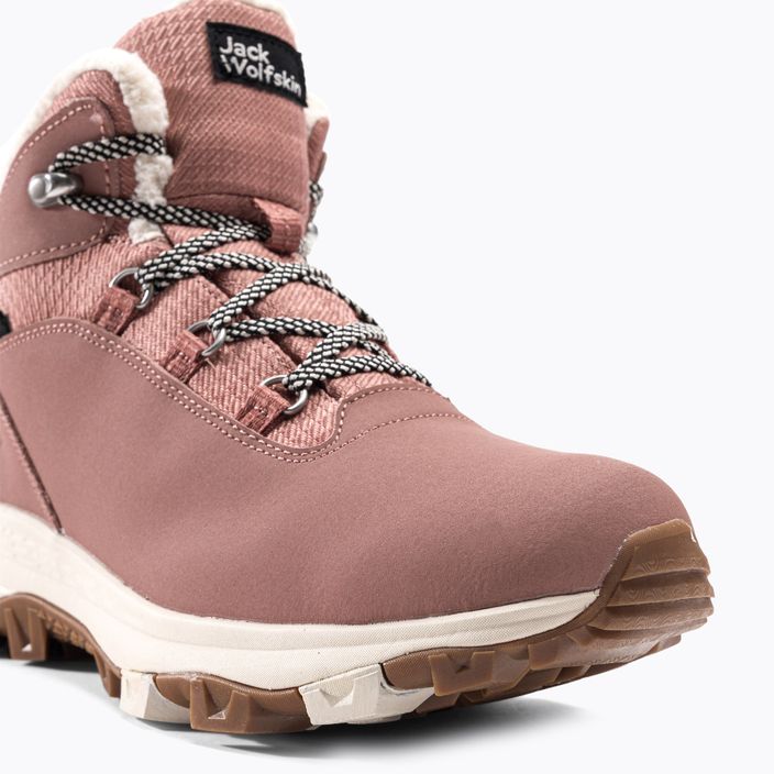 Jack Wolfskin women's trekking boots Everquest Texapore Mid pink 4053581 7
