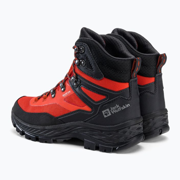 Jack Wolfskin men's trekking boots Rebellion Guide Texapore Mid orange 4053791 3