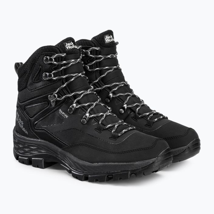 Jack Wolfskin men's Rebellion Guide Texapore Mid trekking boots black 4053791 5