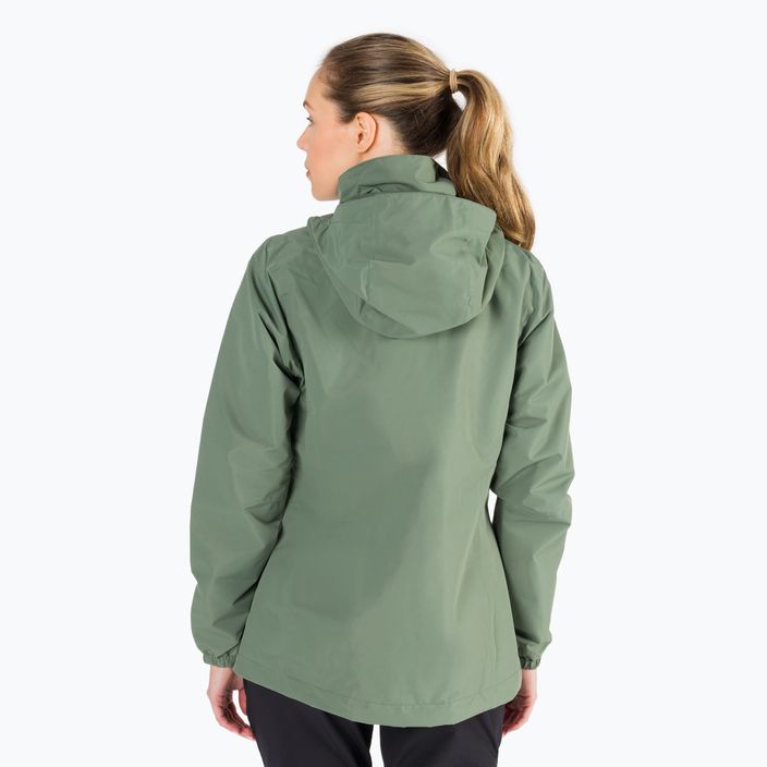 Jack Wolfskin women's Stormy Point 2L rain jacket green 1111202_4311 4