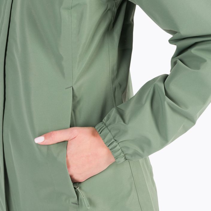 Jack Wolfskin women's Stormy Point 2L rain jacket green 1111202_4311 6