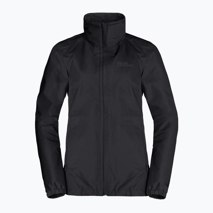 Jack Wolfskin Stormy Point 2L women's rain jacket black 1111202_6000 8