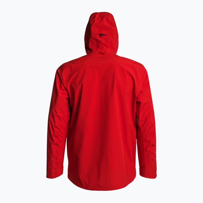 Jack Wolfskin men's Highest Peak rain jacket red 1115131_2206 5