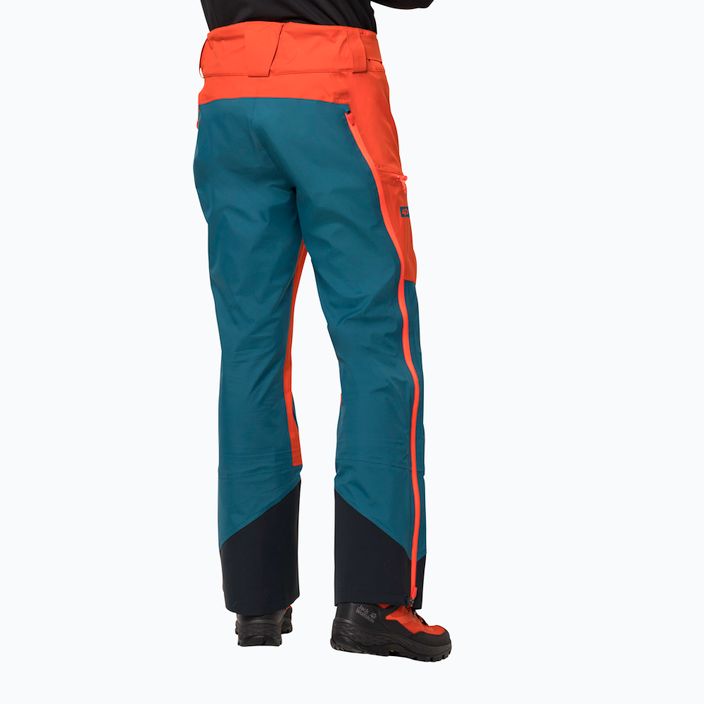Jack Wolfskin men's Alpspitze 3L ski trousers orange 1115191 2