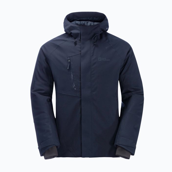 Jack Wolfskin men's winter jacket Troposphere Ins navy blue 1115321_1010 7