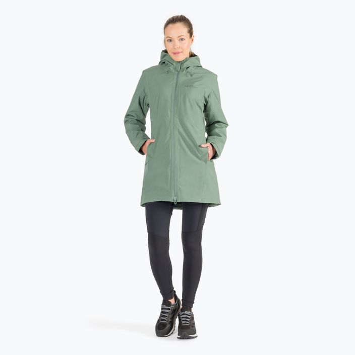 Jack Wolfskin women's winter jacket Heidelstein Ins green 1115681_4311 2