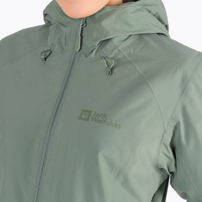 Jack Wolfskin women's winter jacket Heidelstein Ins green 1115681_4311 5