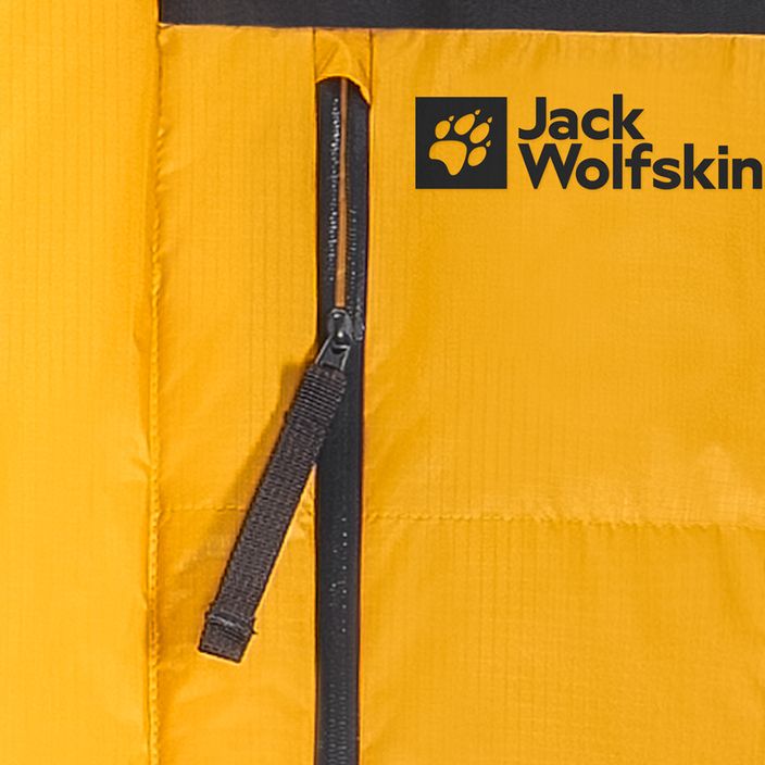 Jack Wolfskin men's 1995 Series Cook down jacket yellow 1206751_3802 10