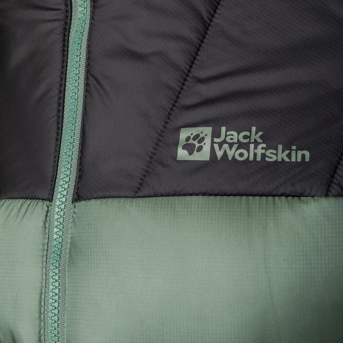 Jack Wolfskin men's down jacket Nebelhorn Down Hoody green 1207141_4311 3