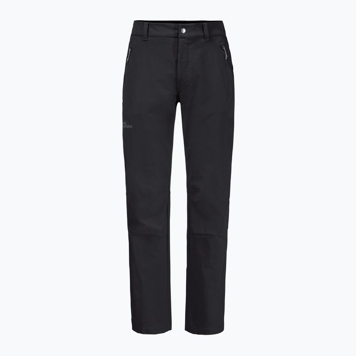 Jack Wolfskin men's Activate XT softshell trousers black 1503755 7