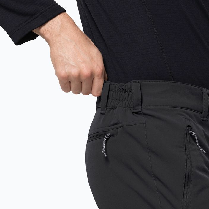 Jack Wolfskin men's Activate XT softshell trousers black 1503755 4