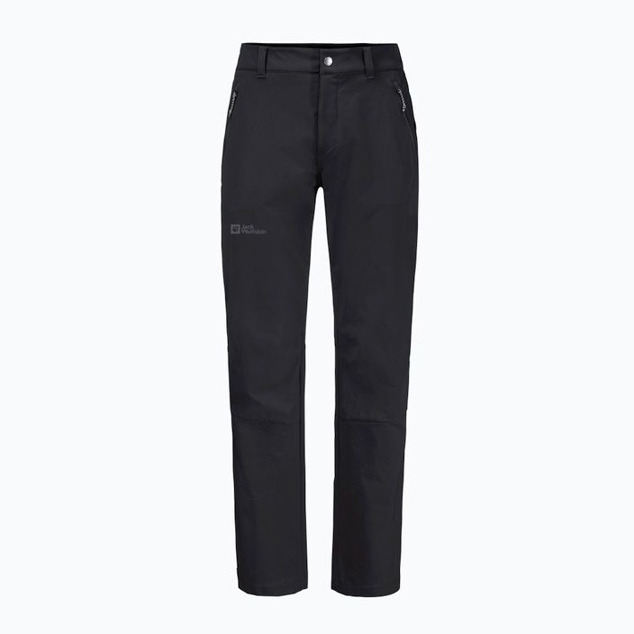 Jack Wolfskin men's Activate XT softshell trousers black 1503755 6