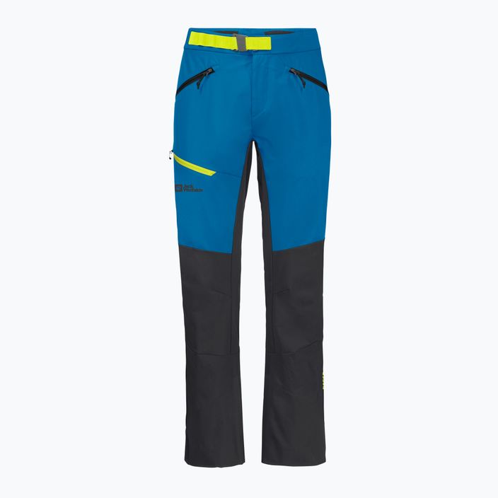 Jack Wolfskin men's Alpspitze blue-black ski trousers 1507511 5