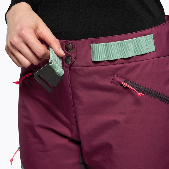Jack Wolfskin women's Alpspitze ski trousers pink 1507531 6