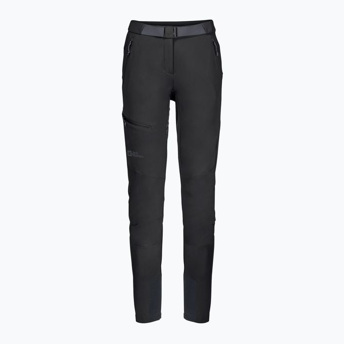 Jack Wolfskin women's softshell trousers Ziegspitz black 1507691 7