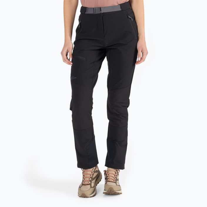 Jack Wolfskin women's softshell trousers Ziegspitz black 1507691