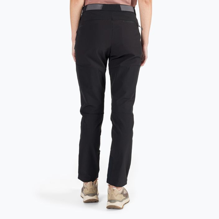Jack Wolfskin women's softshell trousers Ziegspitz black 1507691 4