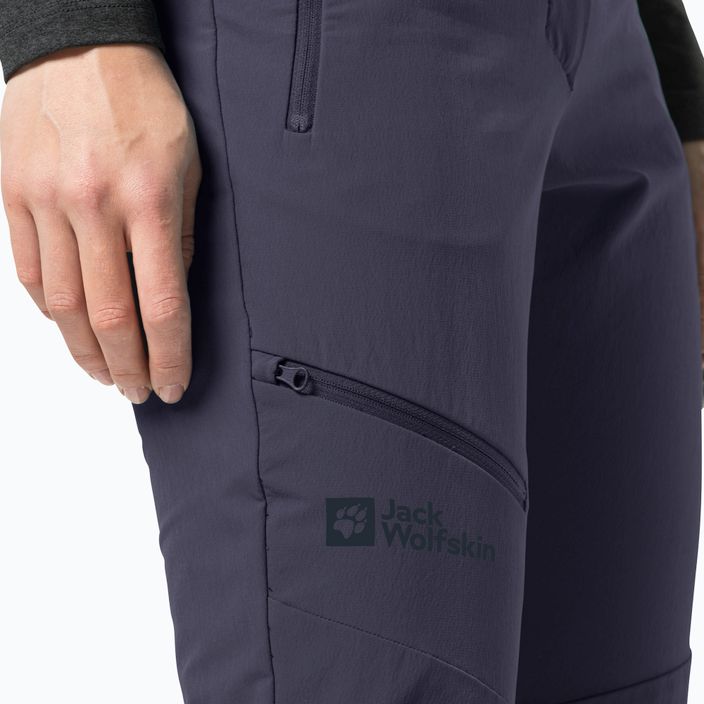 Jack Wolfskin women's softshell trousers Holdsteig black 1507701 7
