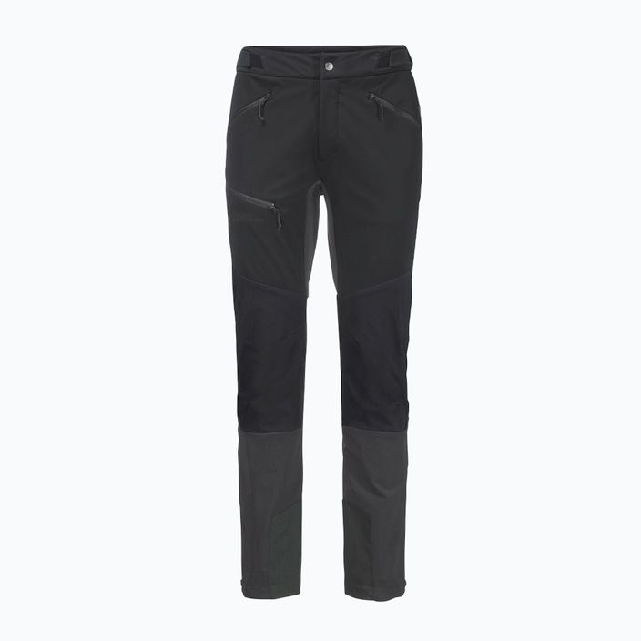 Jack Wolfskin men's Salmaser softshell trousers black 1507831 6