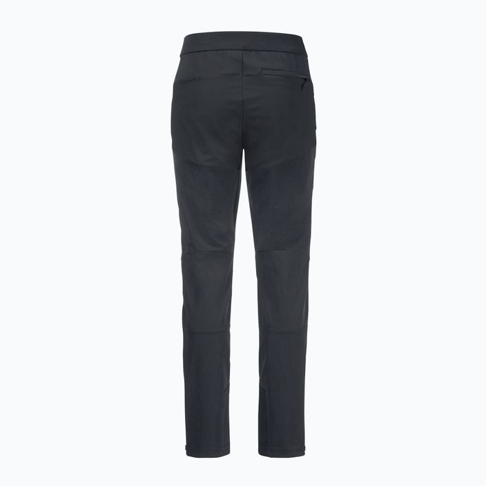 Jack Wolfskin men's Salmaser softshell trousers black 1507831 7