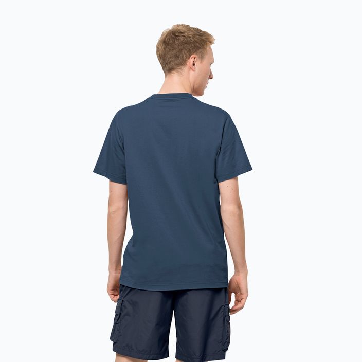 Jack Wolfskin men's T-shirt 365 blue 1808132_1383 2