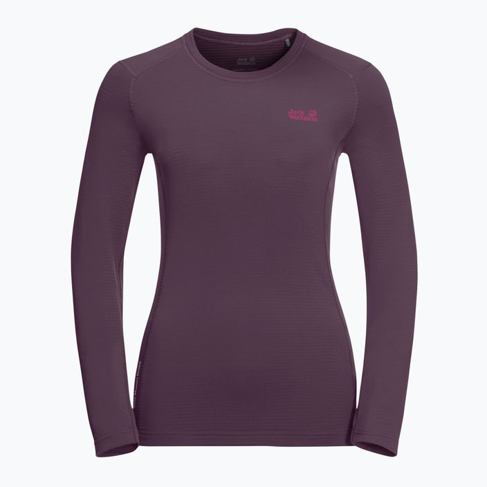 Jack Wolfskin women's trekking longsleeve T-shirt Infinite LS purple 1808311 7