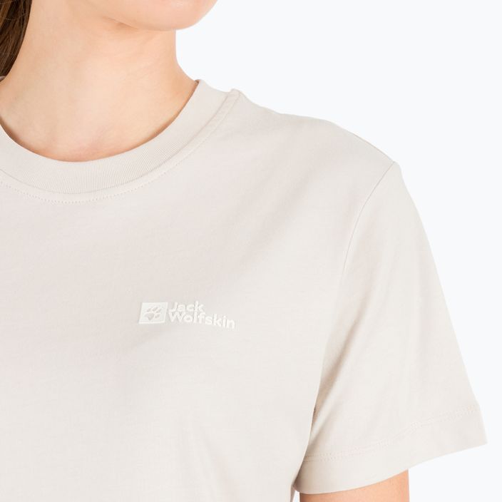 Jack Wolfskin women's t-shirt Essential beige 1808352_5062 5
