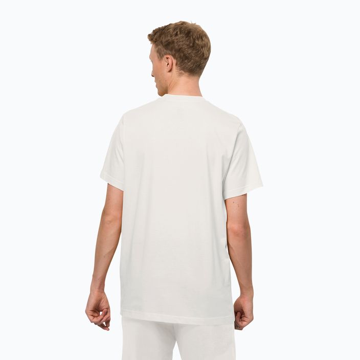 Jack Wolfskin men's Essential T-shirt white 1808382_5000 2