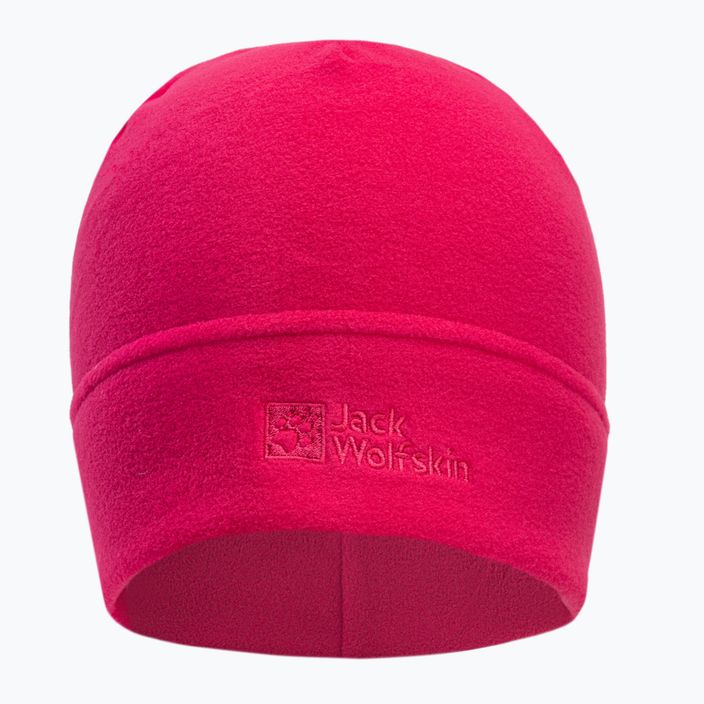Jack Wolfskin Real Stuff fleece winter beanie pink 1909852 2
