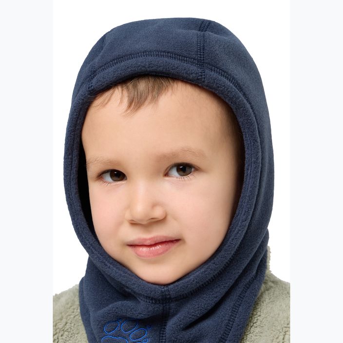 Children's Jack Wolfskin Fleece Balaclava night blue 2