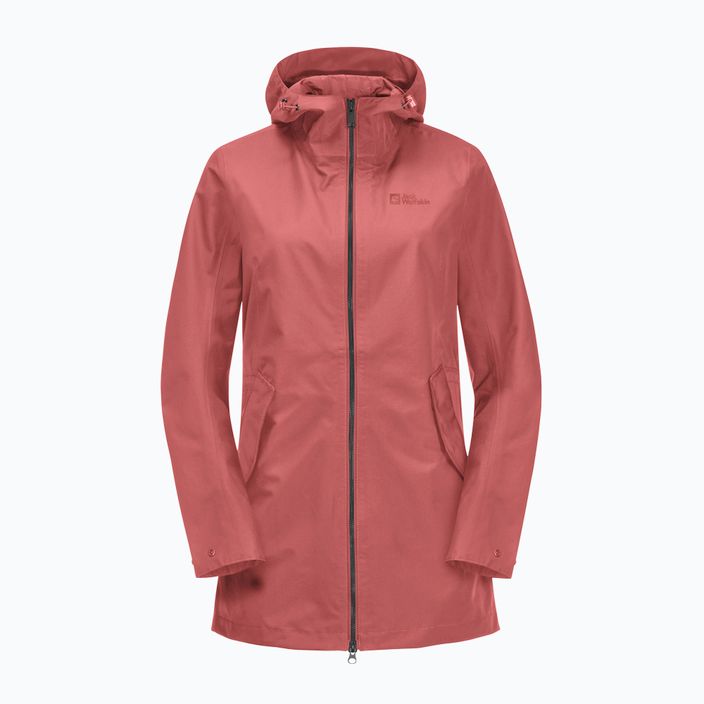 Jack Wolfskin women's rain jacket Dakar Parka pink 1112502_2183_001 5
