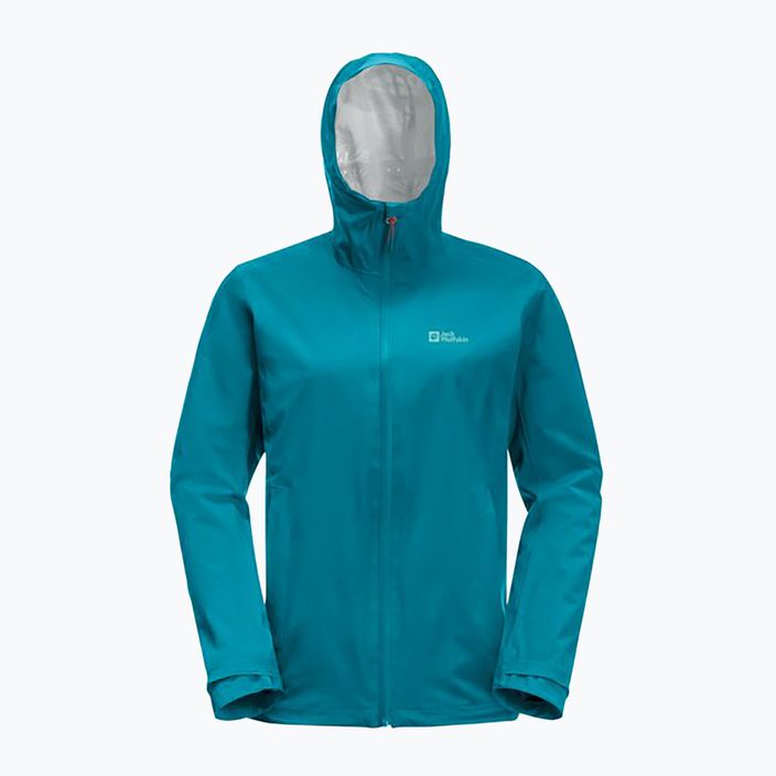 Jack Wolfskin women's Highest Peak rain jacket blue 1115121_1281_001 11
