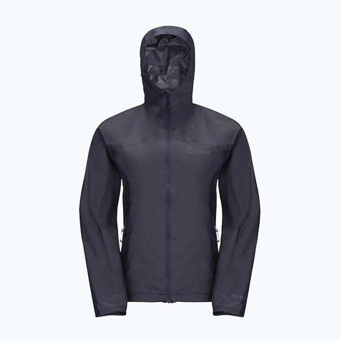 Jack Wolfskin women's rain jacket Elsberg 2.5L grey 1115951_1388_002 7