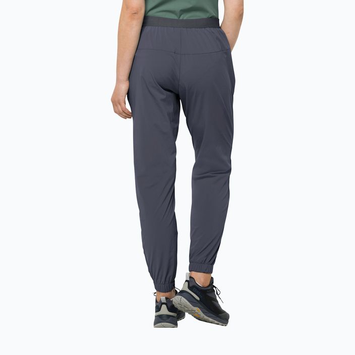 Jack Wolfskin women's softshell trousers Prelight grey 1508111 2