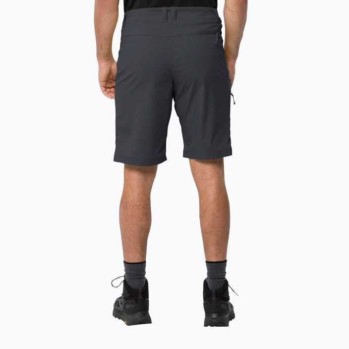 Jack Wolfskin men's softshell shorts Glastal black 1508231 2