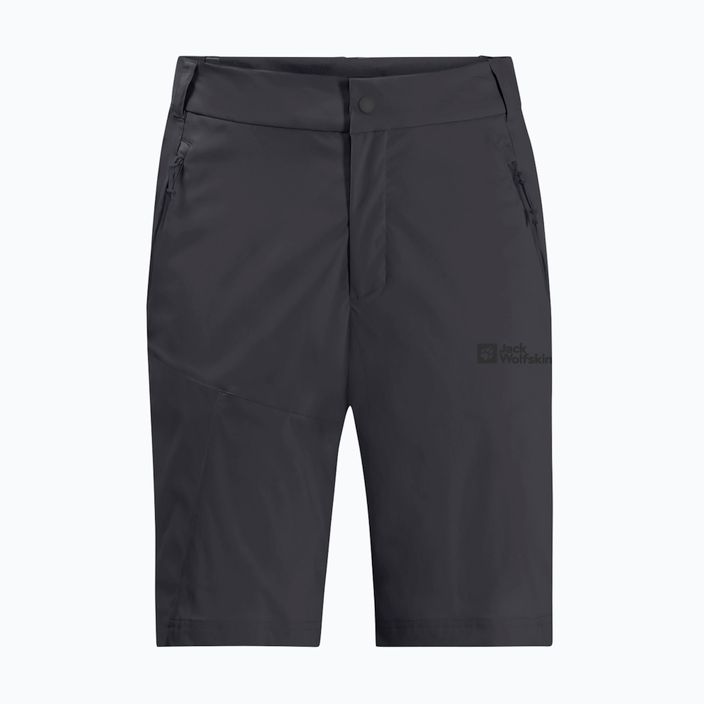 Jack Wolfskin men's softshell shorts Glastal black 1508231 4