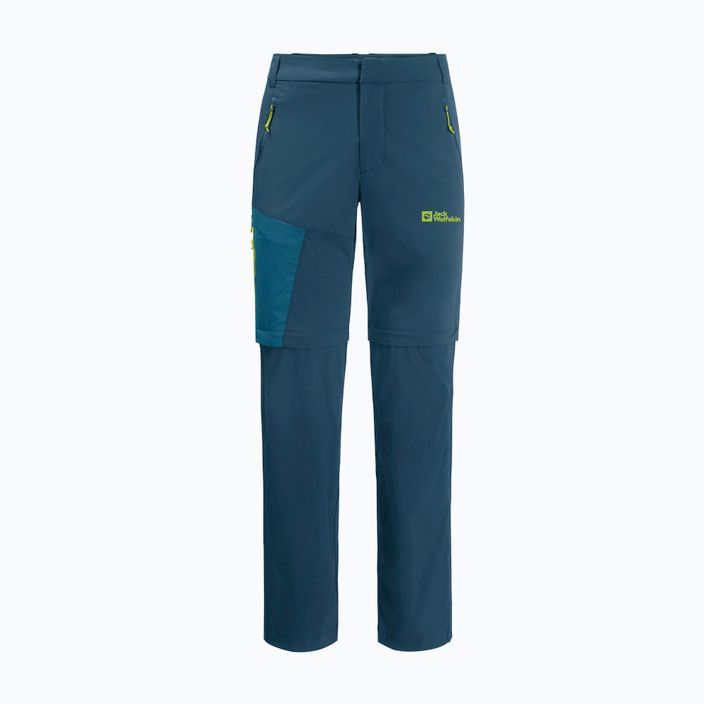 Men's softshell trousersJack Wolfskin Glastal Zip Away navy blue 1508301 6