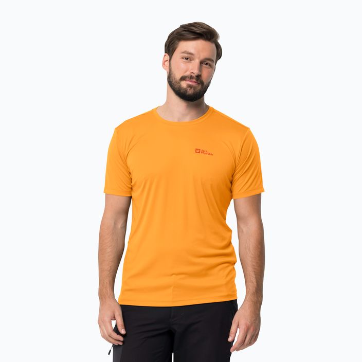 Jack Wolfskin men's trekking T-shirt Tech orange 1807072