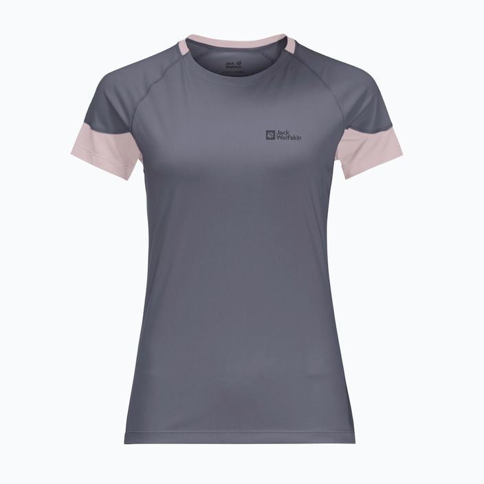 Jack Wolfskin women's trekking t-shirt Narrows grey 1807363 3