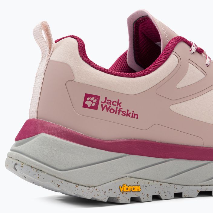 Jack Wolfskin women's Terrashelter Low trekking boots pink 4053831 8