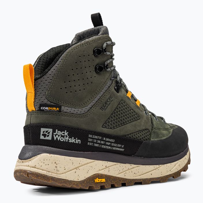 Jack Wolfskin men's Terraquest Texapore Mid trekking boots green 4056381_4143_075 9