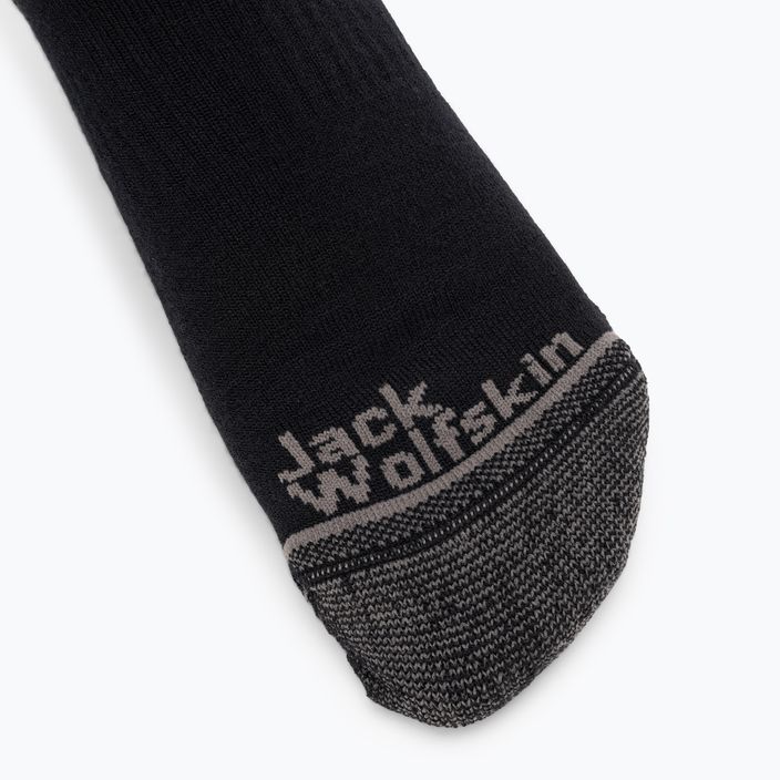 Jack Wolfskin Urban Merino CL C trekking socks black 4